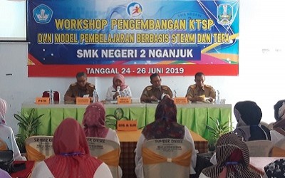 Workshop Pengembangan KTSP berbasis Teaching Factory (Tefa) dan STEAM Tahun 2019